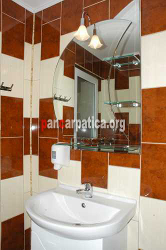 Imagine a baii din pensiunea Luceafarul-Pojorata