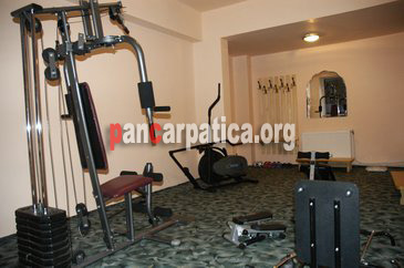 Imagine sala de sport in incinta Hotelului Silva din Vatra Dornei pentru intretinere si pentru relaxare
