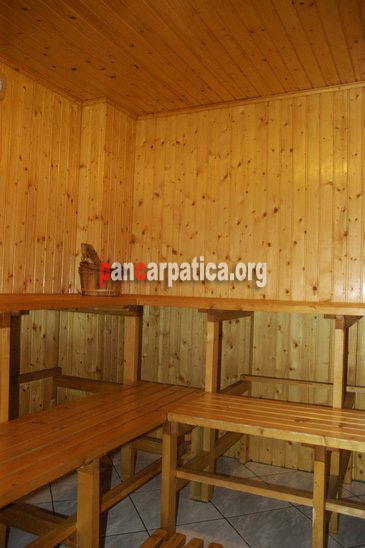 Sauna Hotelului Silva din Vatra Dornei permite turistilor sa se relaxeze si are efect terapeutic